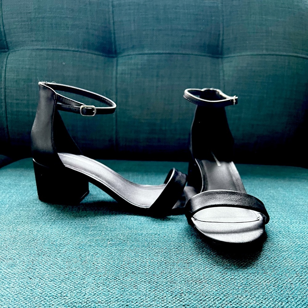 Strappy heels